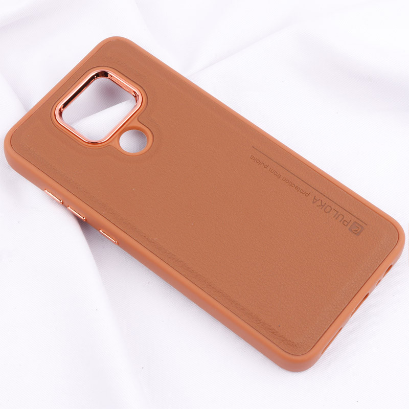 قاب چرمی Puloka متال ایرون Xiaomi Redmi Note 9 / Redmi 10x 4G