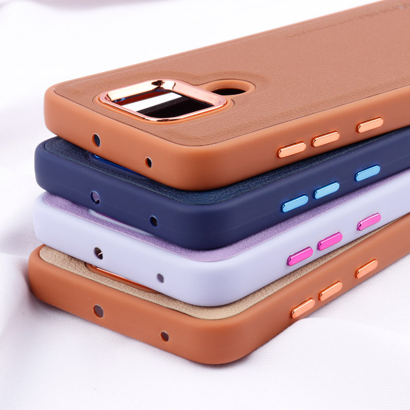 قاب چرمی Puloka متال ایرون Xiaomi Redmi Note 9 / Redmi 10x 4G