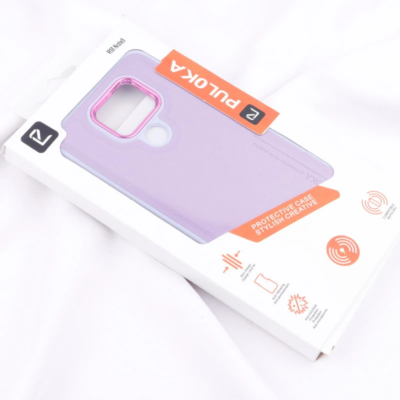 قاب چرمی Puloka متال ایرون Xiaomi Redmi Note 9 / Redmi 10x 4G