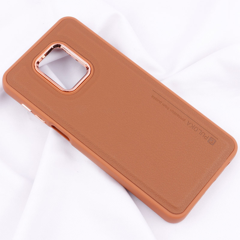قاب چرمی Puloka متال ایرون Xiaomi Redmi Note 9s / Note 9 Pro / Note 10 Lite