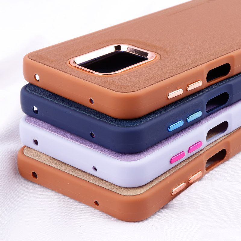 قاب چرمی Puloka متال ایرون Xiaomi Redmi Note 9s / Note 9 Pro / Note 10 Lite