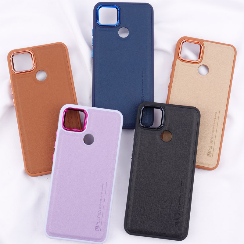 قاب چرمی Puloka متال ایرون Xiaomi Redmi 9C / 10A