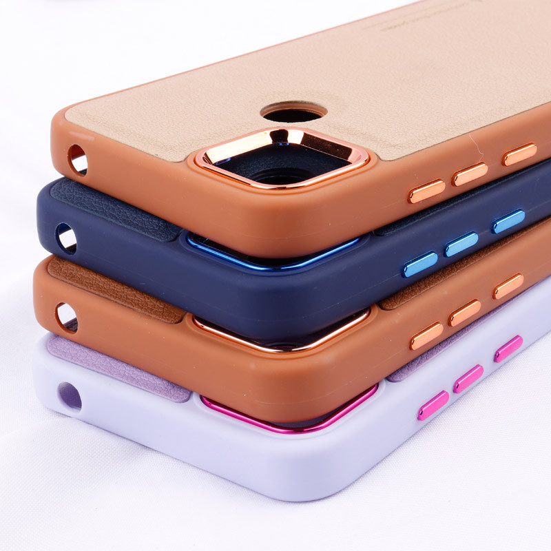 قاب چرمی Puloka متال ایرون Xiaomi Redmi 9C / 10A
