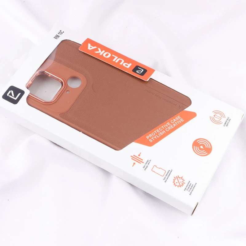 قاب چرمی Puloka متال ایرون Xiaomi Redmi 10C