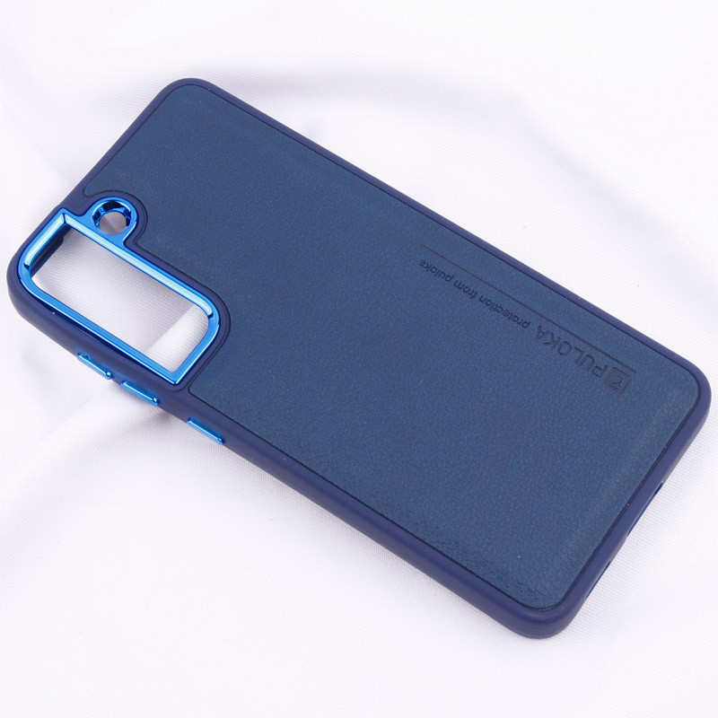 قاب چرمی Puloka متال ایرون Samsung Galaxy S21 FE 5G