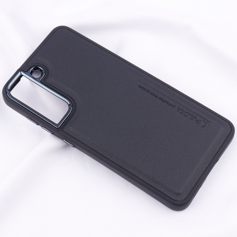 قاب چرمی Puloka متال ایرون Samsung Galaxy S21 FE 5G