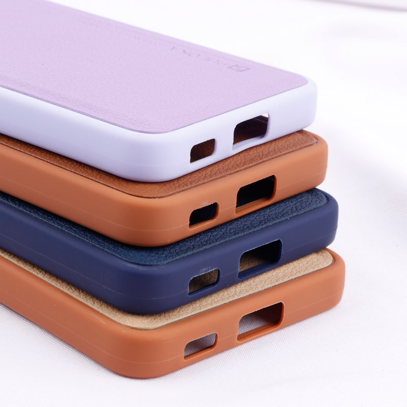 قاب چرمی Puloka متال ایرون Samsung Galaxy S21 FE 5G