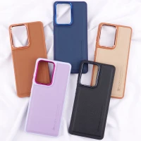 قاب چرمی Puloka متال ایرون Samsung Galaxy S21 Ultra