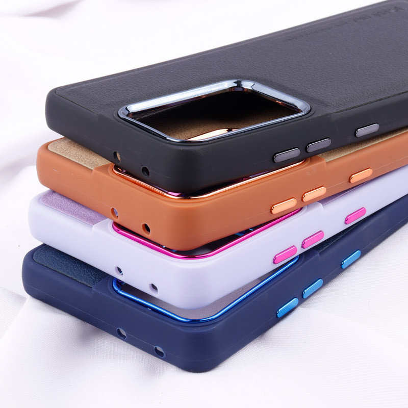 قاب چرمی Puloka متال ایرون Samsung Galaxy S21 Ultra