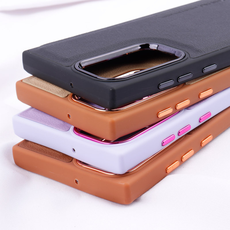 قاب چرمی Puloka متال ایرون Samsung Galaxy S22 Ultra