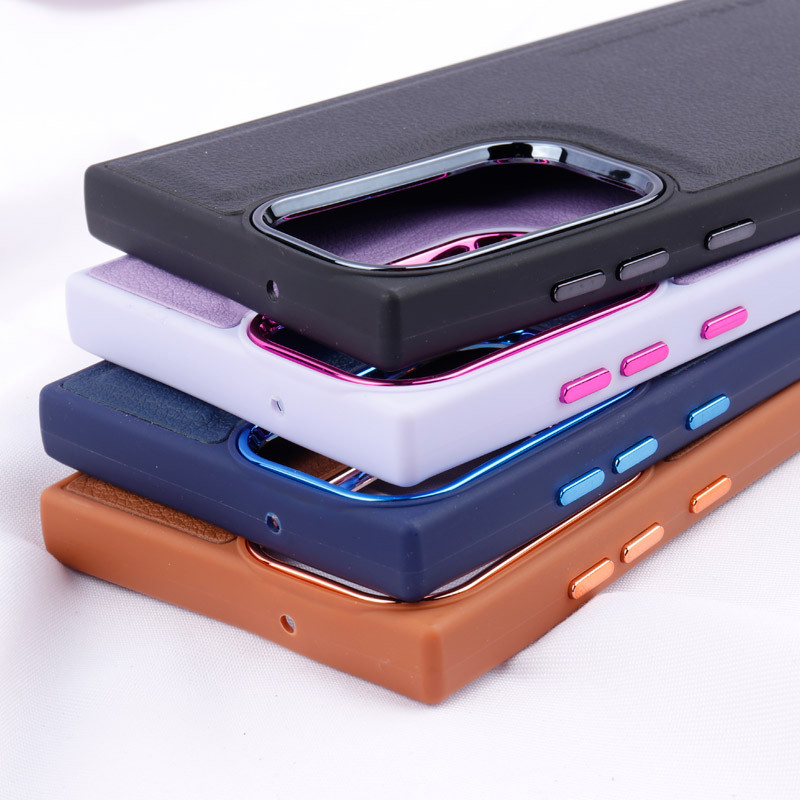 قاب چرمی Puloka متال ایرون Samsung Galaxy S23 Ultra