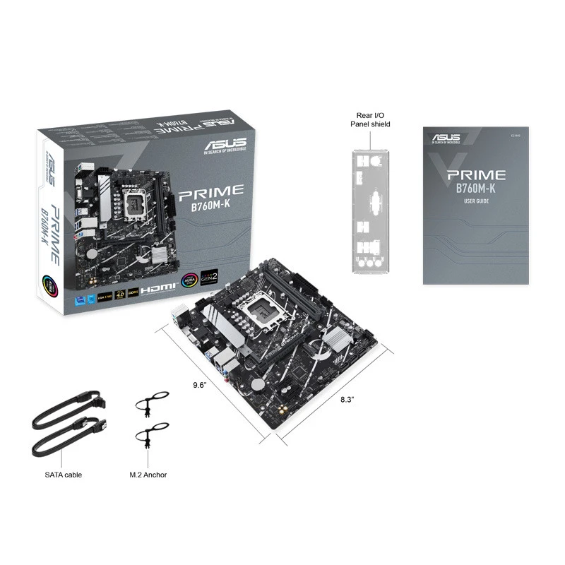 مادربرد ایسوس Prime B760M-K DDR5