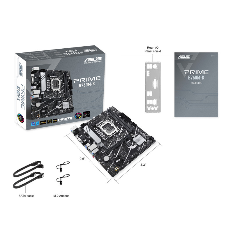 مادربرد ایسوس Prime B760M-K DDR5