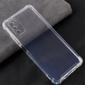 قاب ژله ای ضربه گیر بی رنگ محافظ لنزدار Samsung Galaxy A03s / A02s