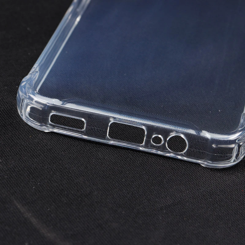 قاب ژله ای ضربه گیر بی رنگ محافظ لنزدار Samsung Galaxy A14 4G / A14 5G