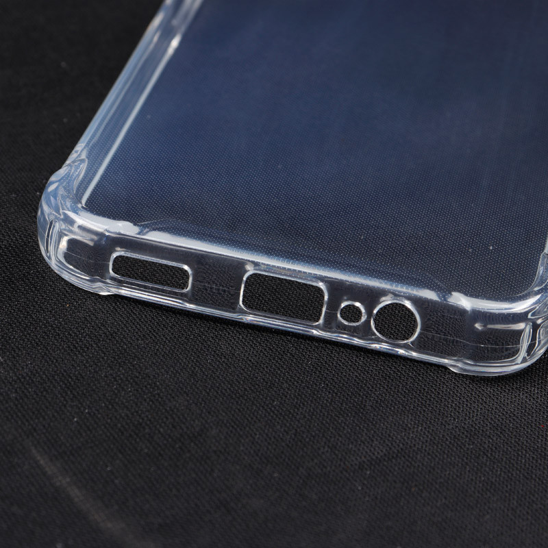 قاب ژله ای ضربه گیر بی رنگ محافظ لنزدار Samsung Galaxy A14 4G / A14 5G