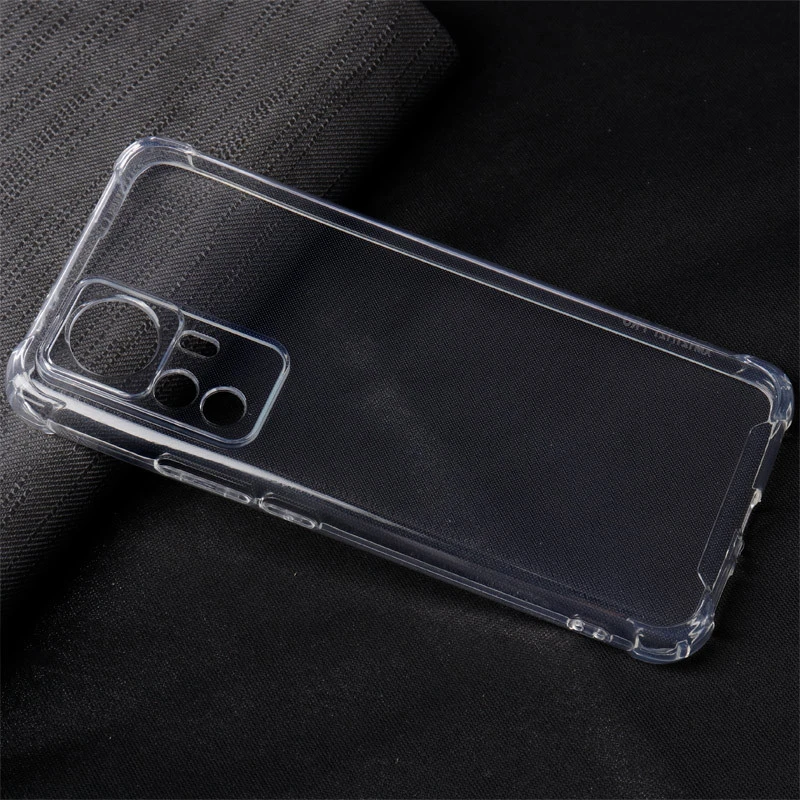 قاب ژله ای ضربه گیر بی رنگ محافظ لنزدار Xiaomi 12T / 12T Pro