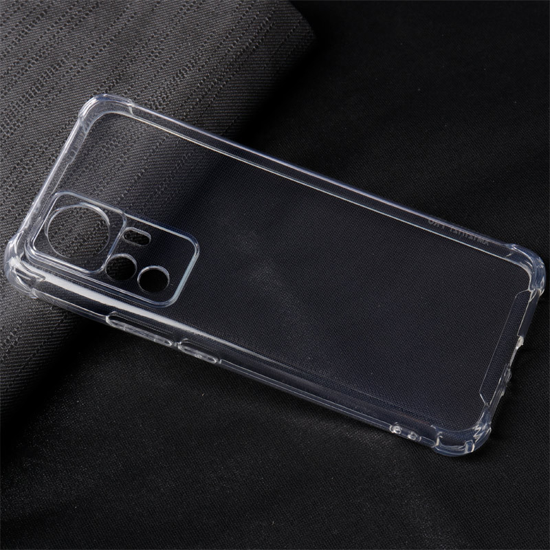 قاب ژله ای ضربه گیر بی رنگ محافظ لنزدار Xiaomi 12T / 12T Pro