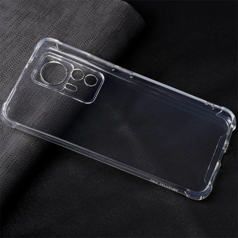 قاب ژله ای ضربه گیر بی رنگ محافظ لنزدار Xiaomi 12T / 12T Pro