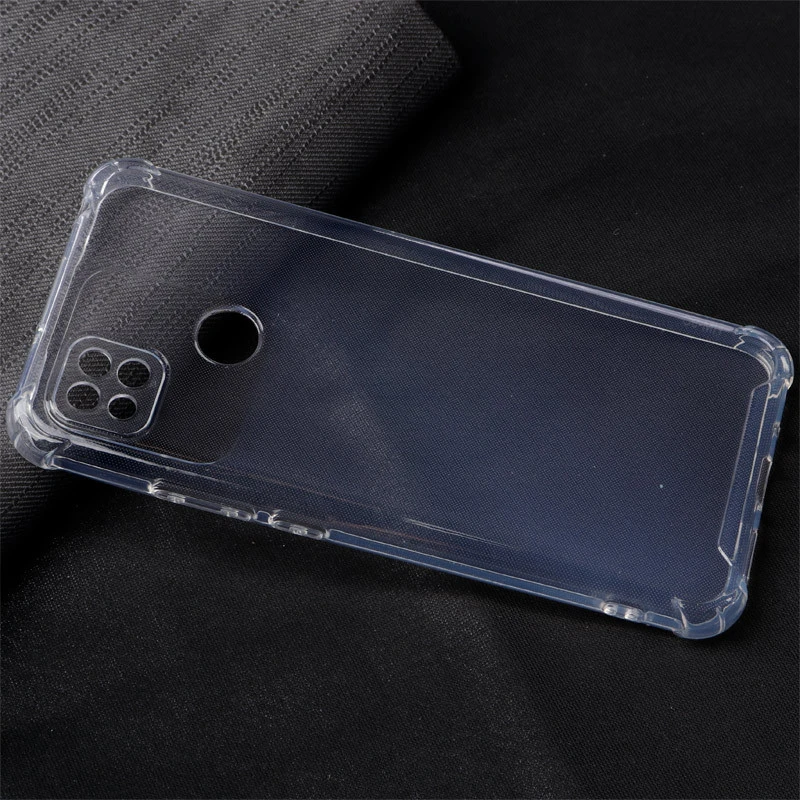 قاب ژله ای ضربه گیر بی رنگ محافظ لنزدار Xiaomi Redmi 10A