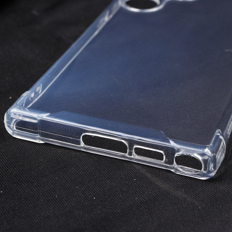 قاب ژله ای ضربه گیر بی رنگ محافظ لنزدار Samsung Galaxy S23 Ultra