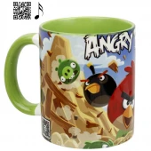 ماگ سرامیکی Angry Birds بارکد دار