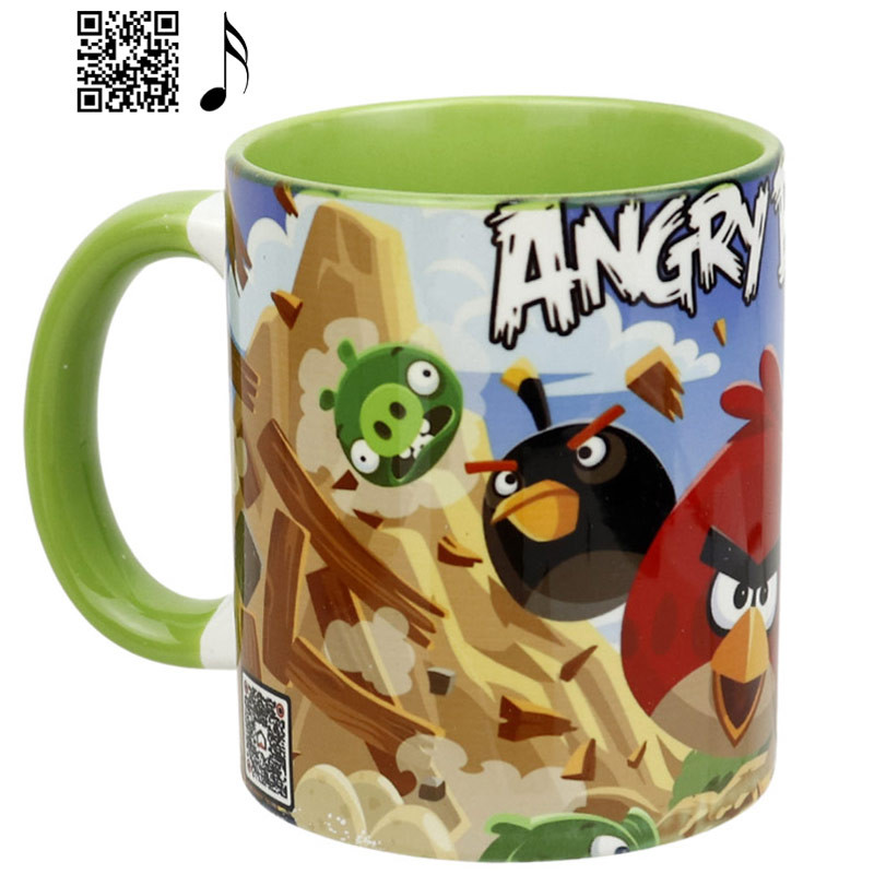 ماگ سرامیکی Angry Birds بارکد دار