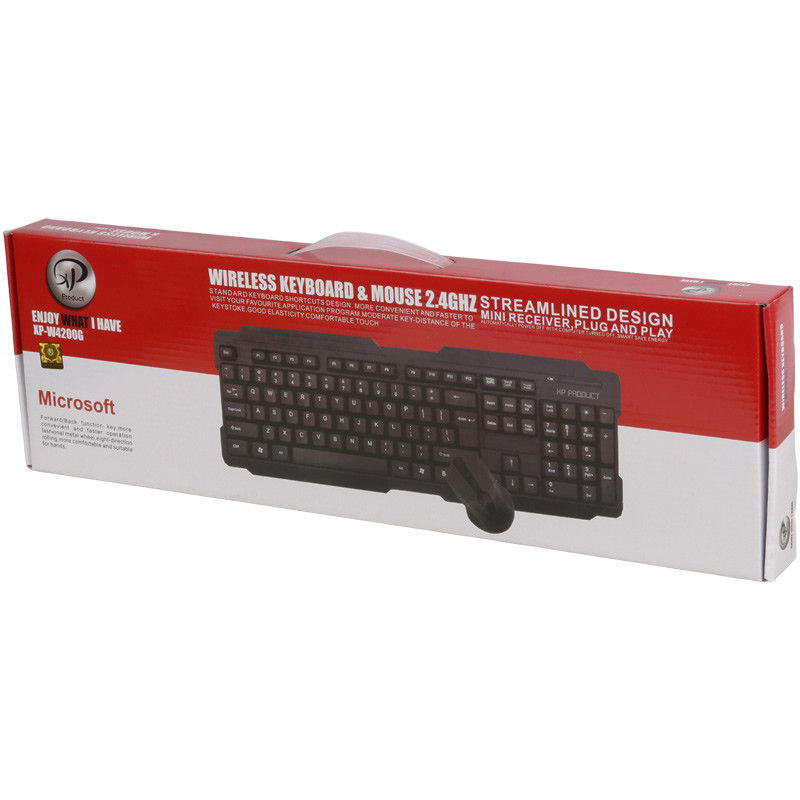 کیبورد و موس بی سیم ایکس پی پروداکت XP-W4200G