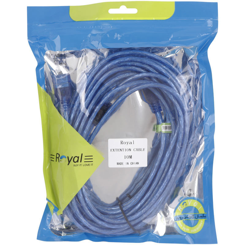 کابل افزایش طول Royal USB 10m