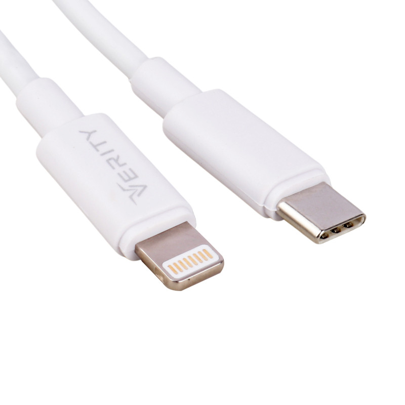 کابل تبدیل فست شارژ Verity CB 3134 Type-C To Lightning 1m