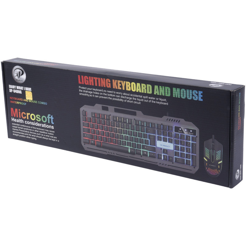 کیبورد و موس گیمینگ ایکس پی پروداکت XP-9400G