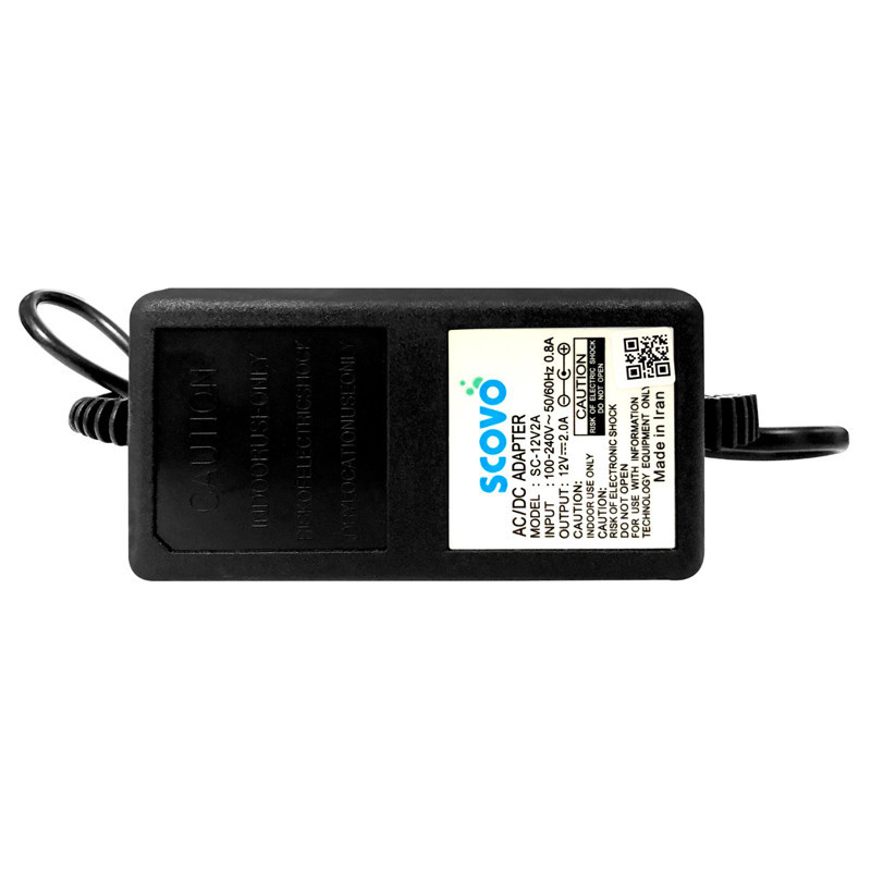 آداپتور دوربین مدار بسته Scovo SC-12V2A 12V 2A