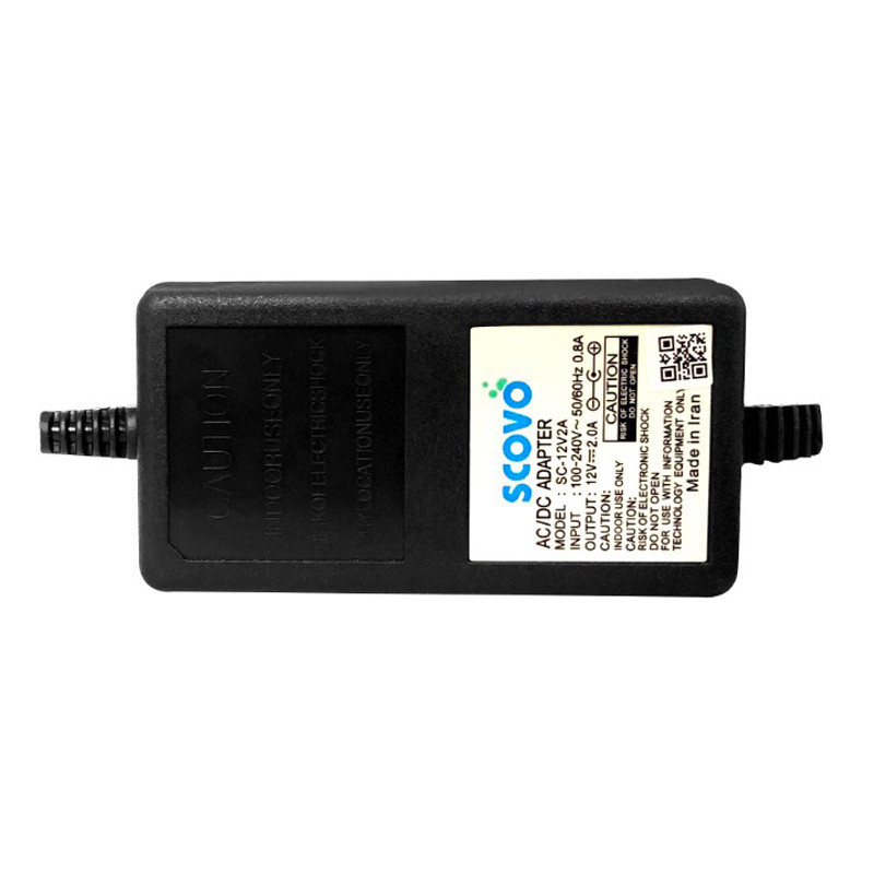 آداپتور دوربین مدار بسته Scovo SC-12V2A 12V 2A