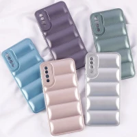 قاب پافر ژله ای براق محافظ لنزدار Samsung Galaxy A50