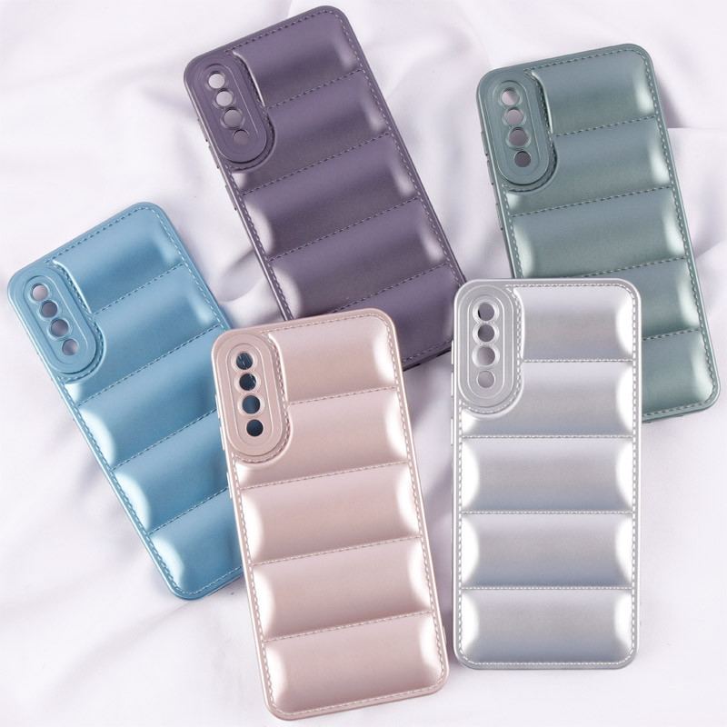 قاب پافر ژله ای براق محافظ لنزدار Samsung Galaxy A50