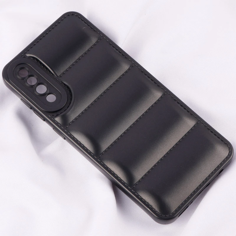 قاب پافر ژله ای براق محافظ لنزدار Samsung Galaxy A50