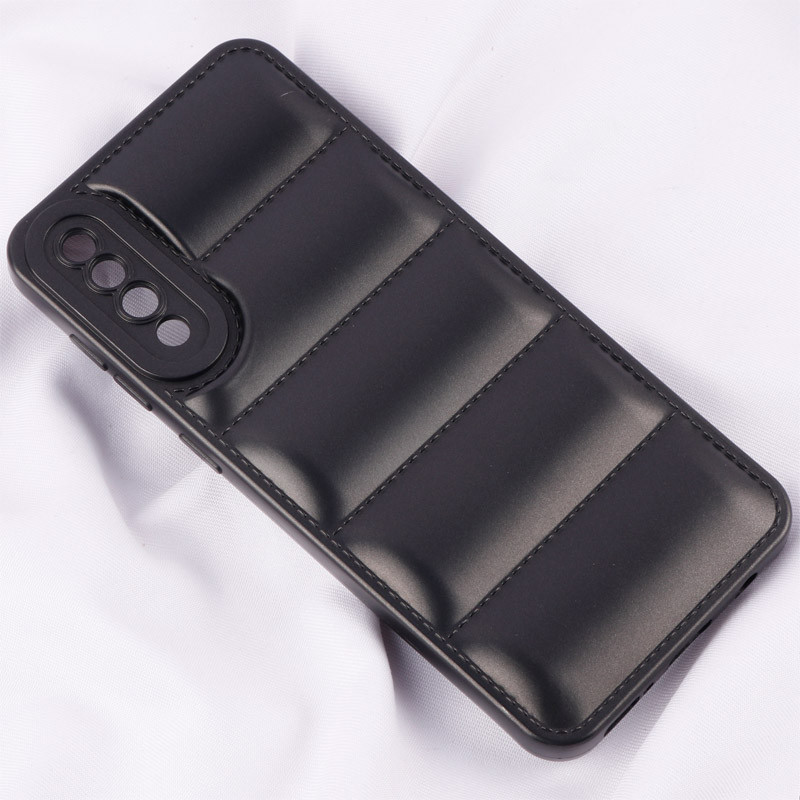 قاب پافر ژله ای براق محافظ لنزدار Samsung Galaxy A50