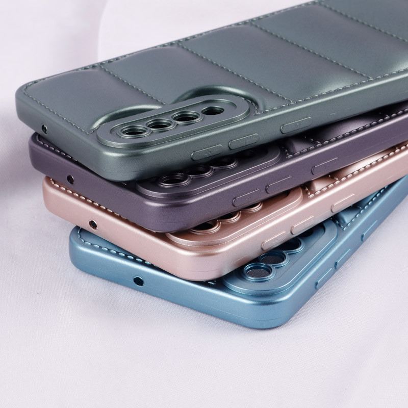 قاب پافر ژله ای براق محافظ لنزدار Samsung Galaxy A50