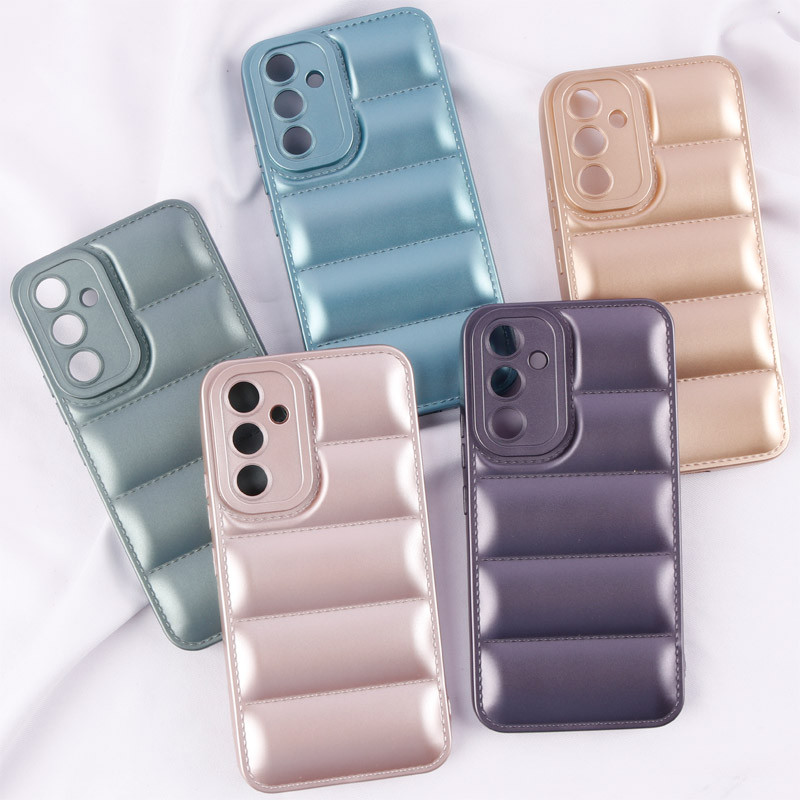 قاب پافر ژله ای براق محافظ لنزدار Samsung Galaxy A54