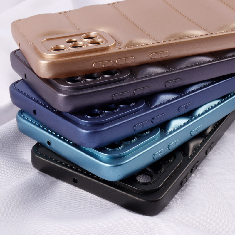 قاب پافر ژله ای براق محافظ لنزدار Samsung Galaxy A71