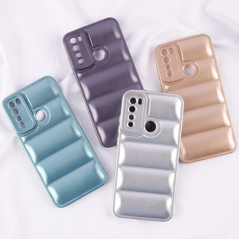 قاب پافر ژله ای براق محافظ لنزدار Xiaomi Redmi Note 8