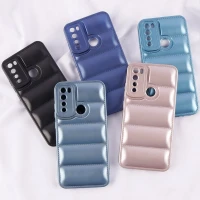 قاب پافر ژله ای براق محافظ لنزدار Xiaomi Redmi Note 8