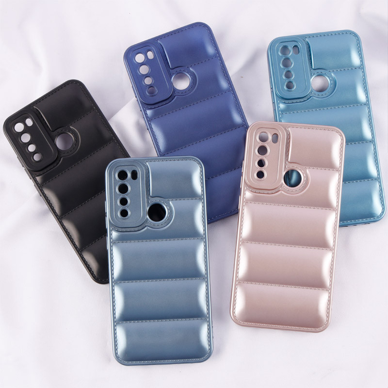 قاب پافر ژله ای براق محافظ لنزدار Xiaomi Redmi Note 8