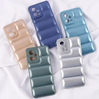 قاب پافر ژله ای براق محافظ لنزدار Xiaomi Redmi Note 12 5G