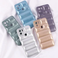 قاب پافر ژله ای براق محافظ لنزدار Xiaomi Redmi A2 Plus