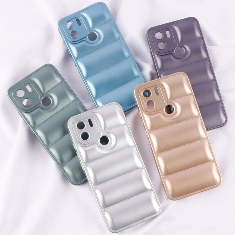 قاب پافر ژله ای براق محافظ لنزدار Xiaomi Redmi A2 Plus