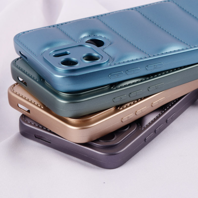 قاب پافر ژله ای براق محافظ لنزدار Xiaomi Redmi A2 Plus
