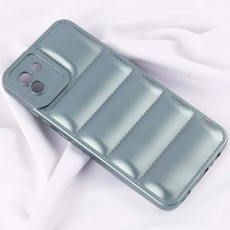 قاب پافر ژله ای براق محافظ لنزدار Samsung Galaxy A03
