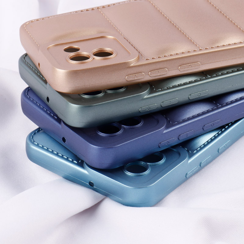قاب پافر ژله ای براق محافظ لنزدار Samsung Galaxy A03