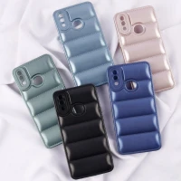 قاب پافر ژله ای براق محافظ لنزدار Samsung Galaxy A10s